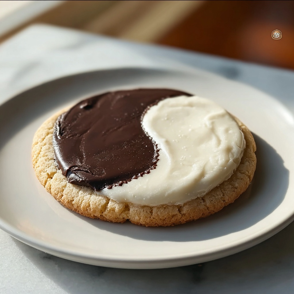 Half Moon Cookies Recipe: Soft, Fluffy & Irresistible! Recipe - Recipe Image
