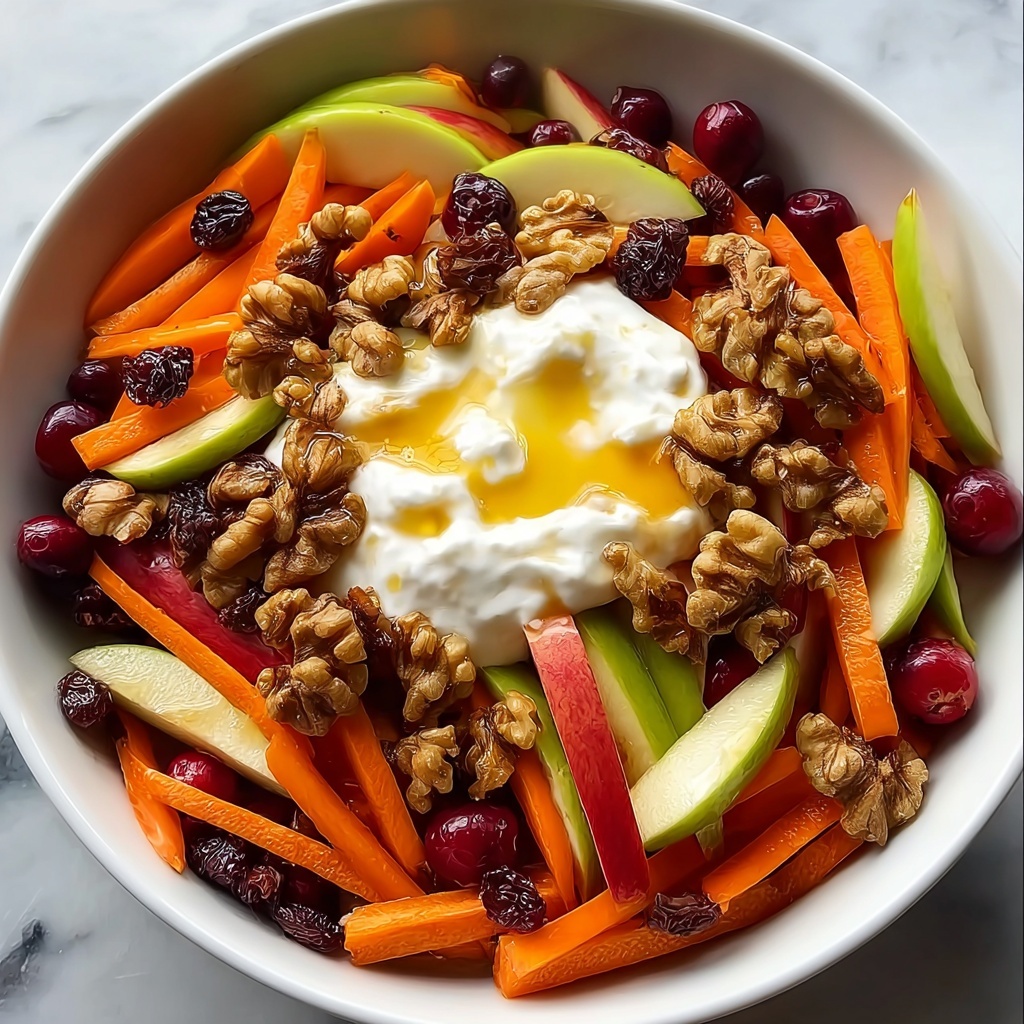 Apple Cranberry Carrot Salad Recipe - Recipe Image