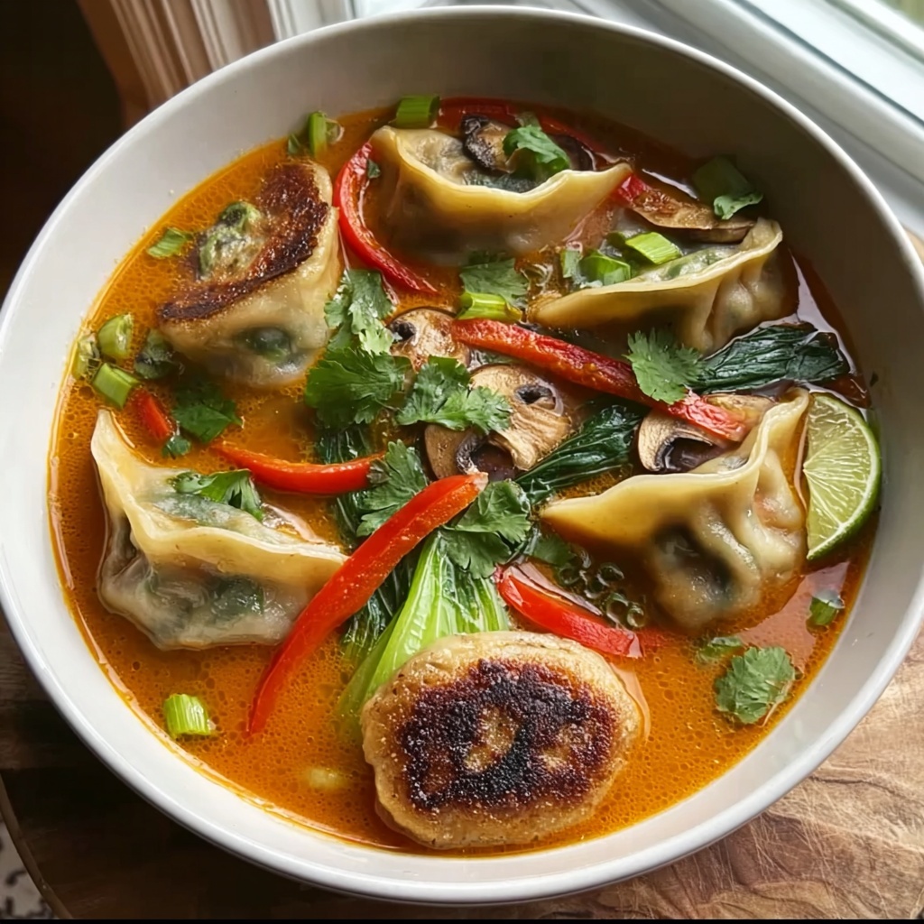 Thai Potsticker Soup: 6 Comforting Steps to Deliciousness Recipe - Recipe Image