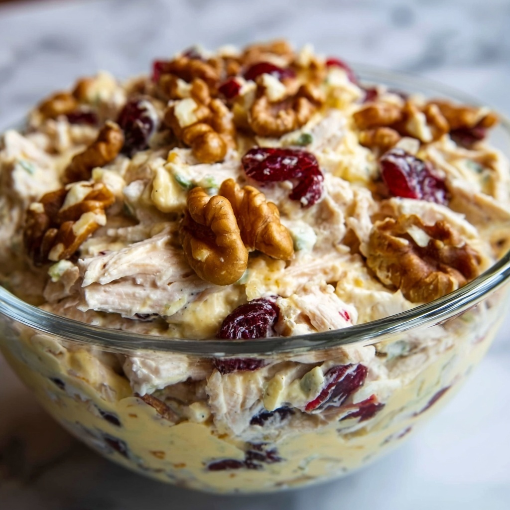 Cranberry Walnut Chicken Salad Recipe - Recipe Image