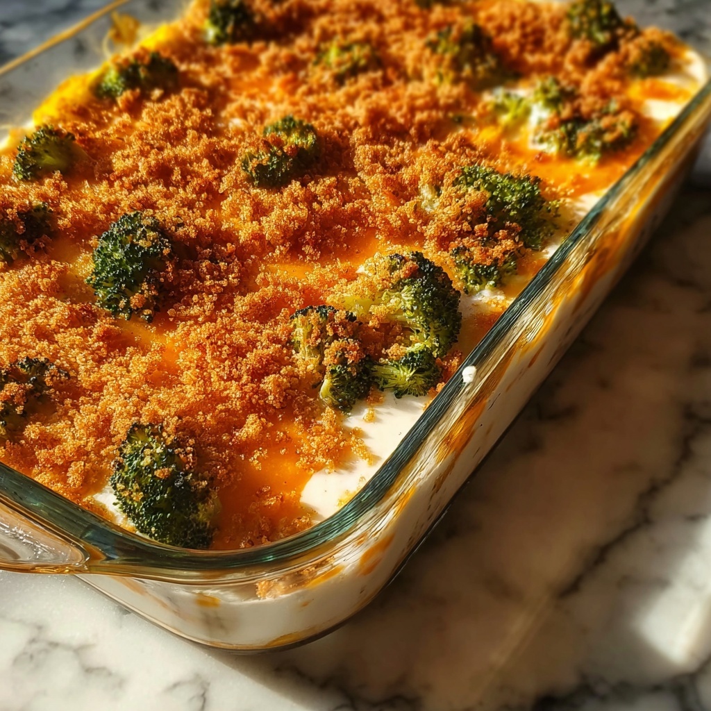 Cheesy Broccoli Casserole Recipe - Recipe Image