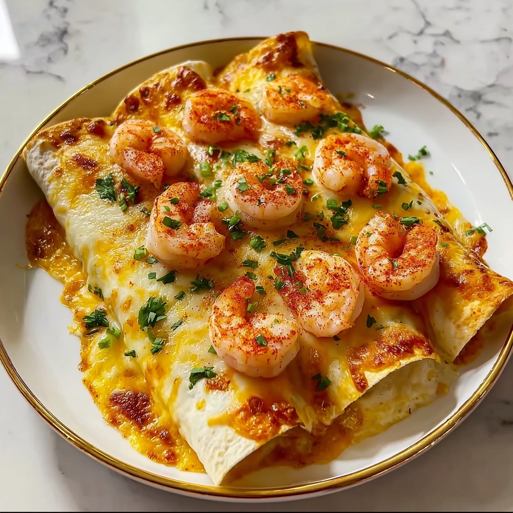 Creamy Shrimp Enchiladas: 7 Reasons You'll Adore This Dish Recipe - Recipe Image