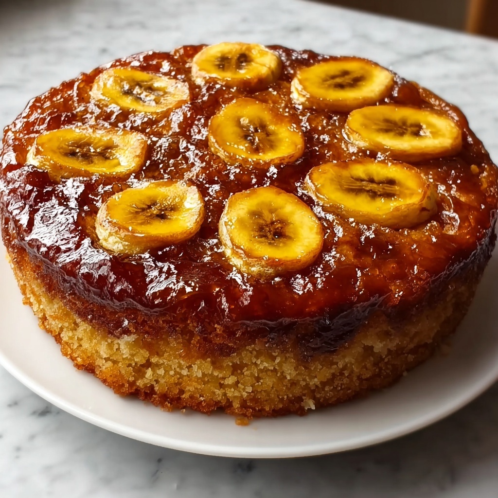 Banana Upside Down Cake: 7 Irresistible Comforting Bites Recipe - Recipe Image