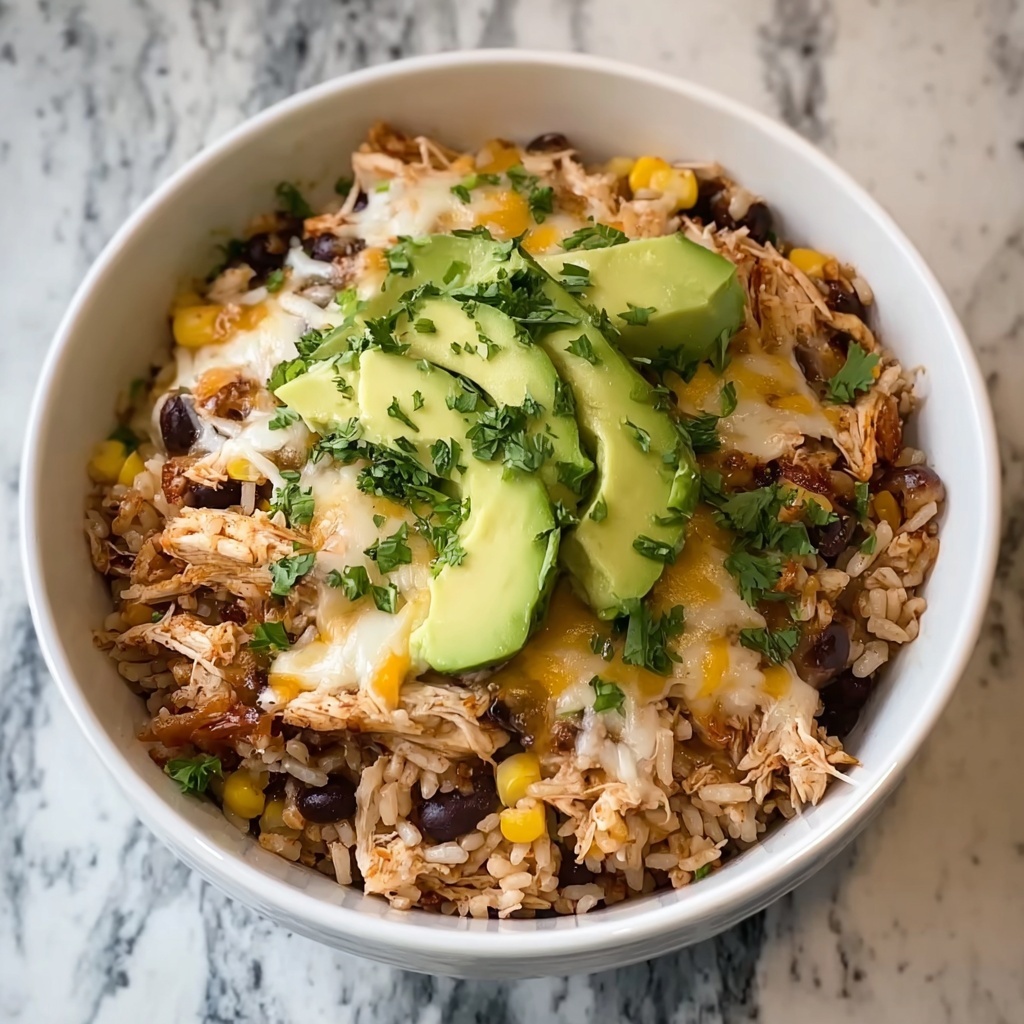 Slow Cooker Chicken Burrito Bowl: 5 Flavorful Variations Recipe - Recipe Image