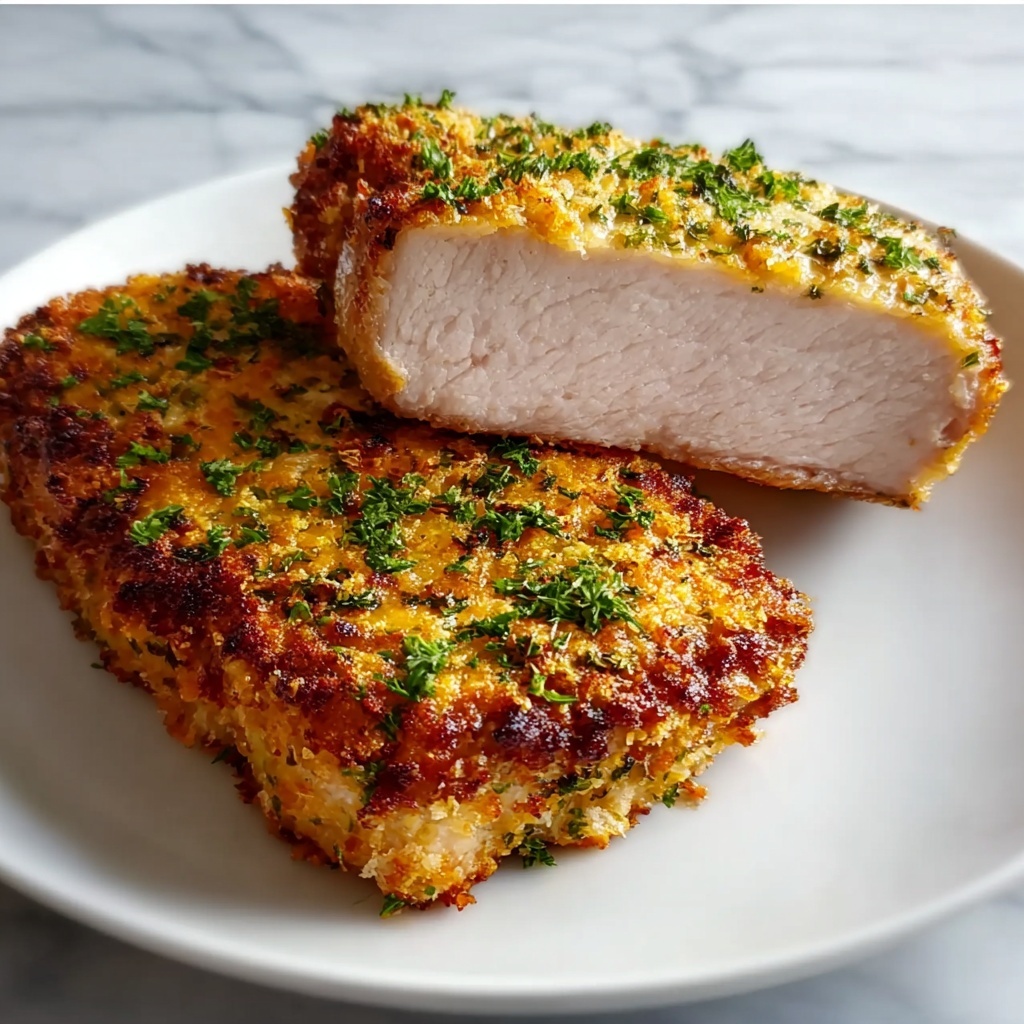 Garlic Parmesan Chops: 5 Ways to Delight Your Tastebuds Recipe - Recipe Image