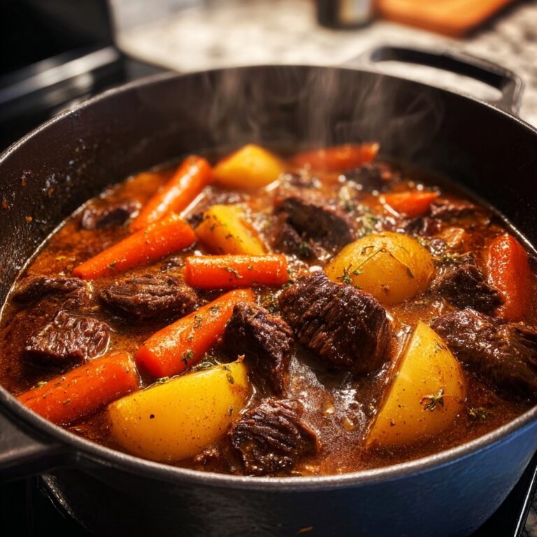 Easy Homemade Beef Stew: 7 Steps to Cozy Comfort Recipe