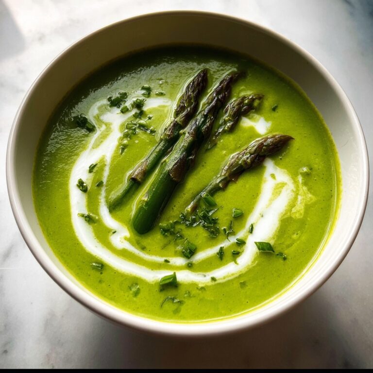 Fresh Asparagus Soup Recipe