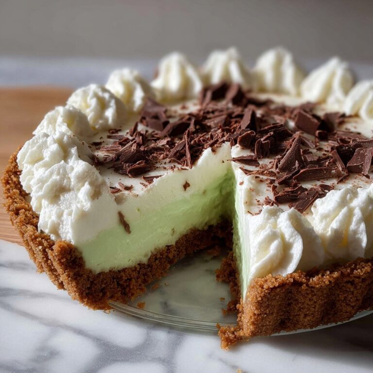 Grasshopper Pie: 4 Delightful Layers of Minty Magic Recipe