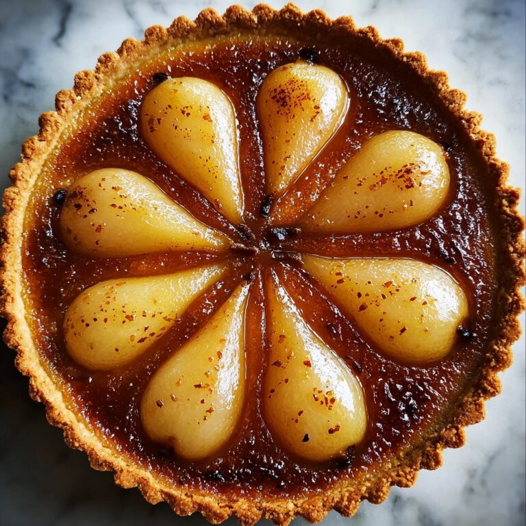 Pear and Brown Sugar Tart Recipe