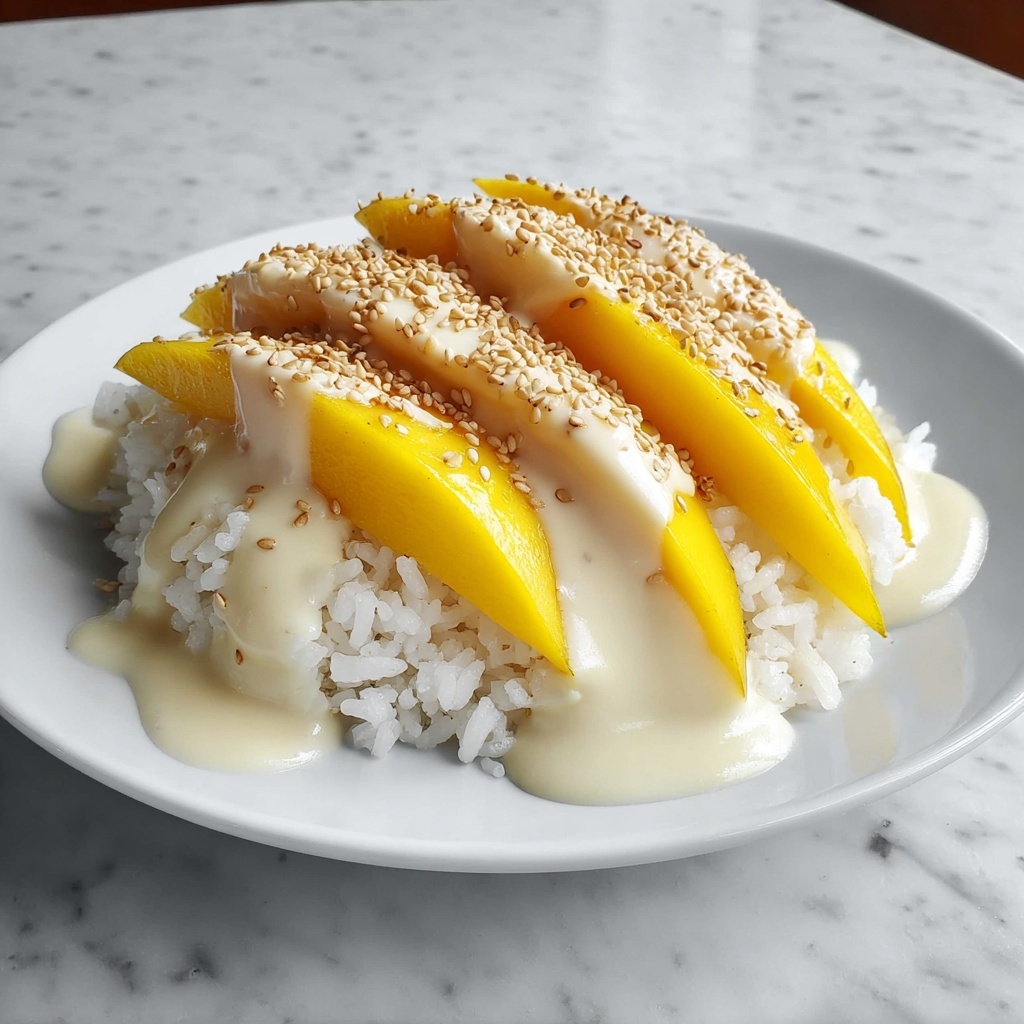 Mango Sticky Rice Recipe: 5 Steps to Delightful Bliss Recipe - Recipe Image