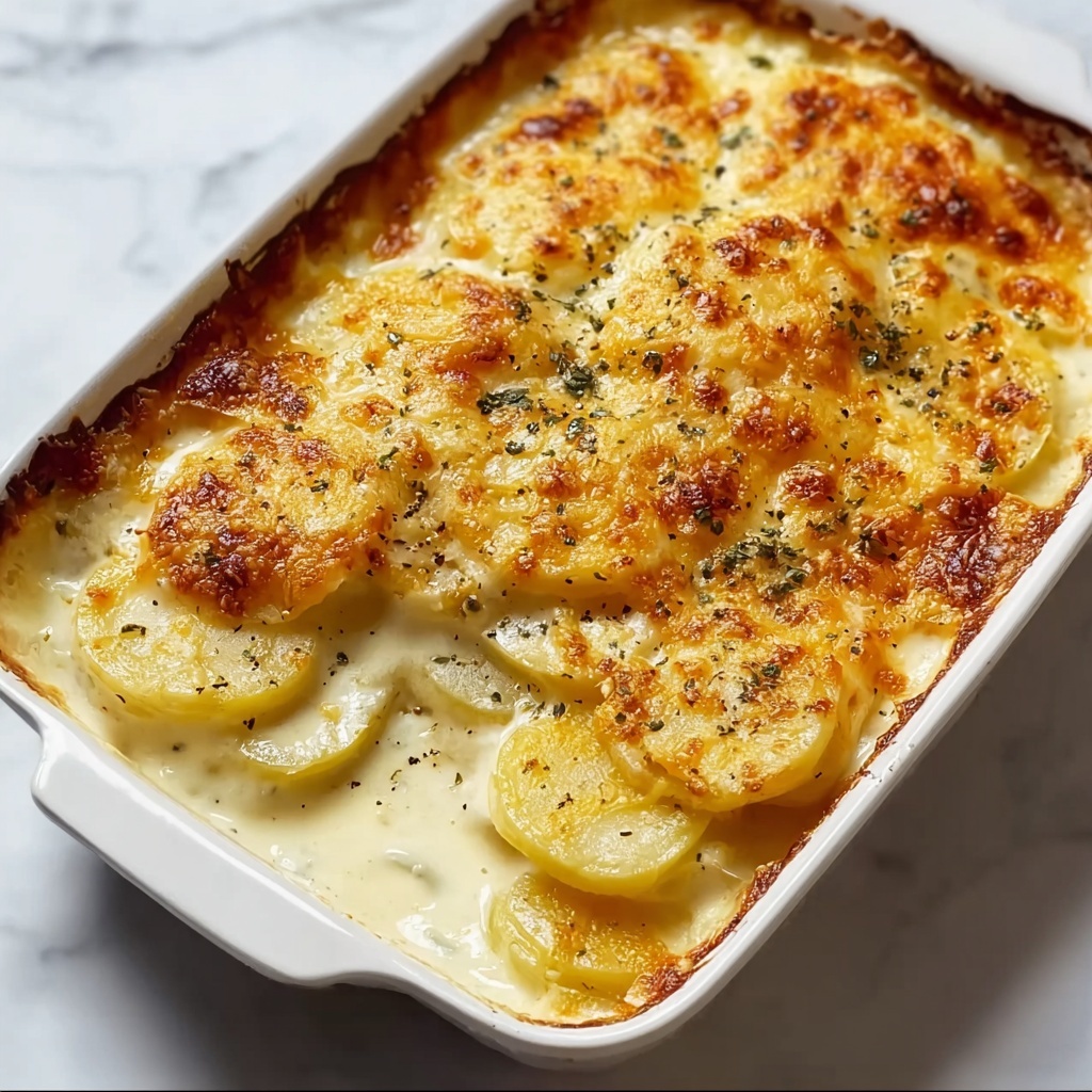 Cheesy Scalloped Potatoes: 5 Steps to Pure Comfort Recipe - Recipe Image