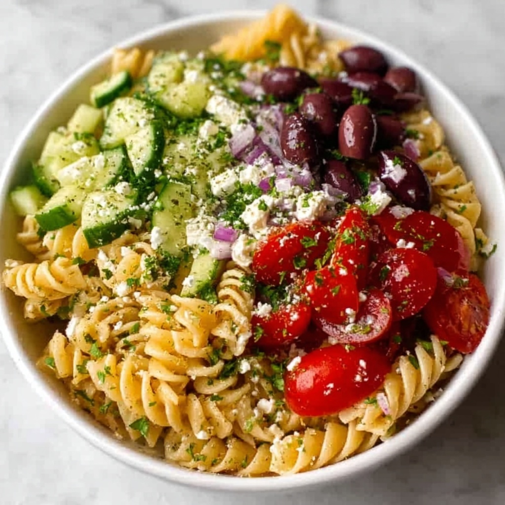 Mediterranean Pasta Salad Recipe - Recipe Image