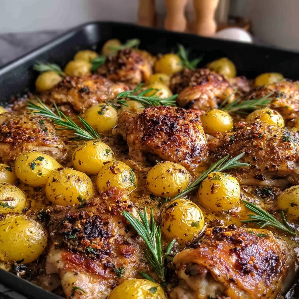 Perfect Chicken Vesuvio: 7 Comforting Steps to Delight Recipe - Recipe Image