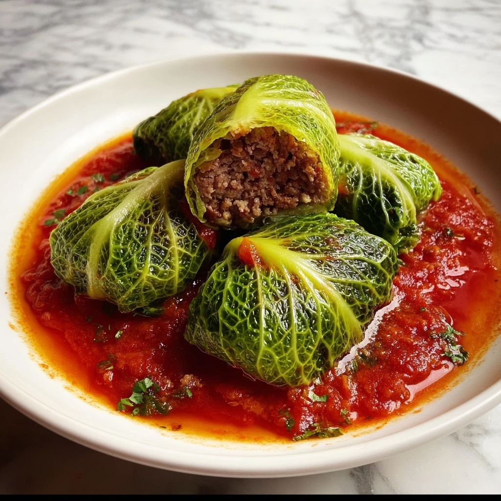 Comforting Cabbage Rolls: A Hearty Family Favorite Recipe - Recipe Image