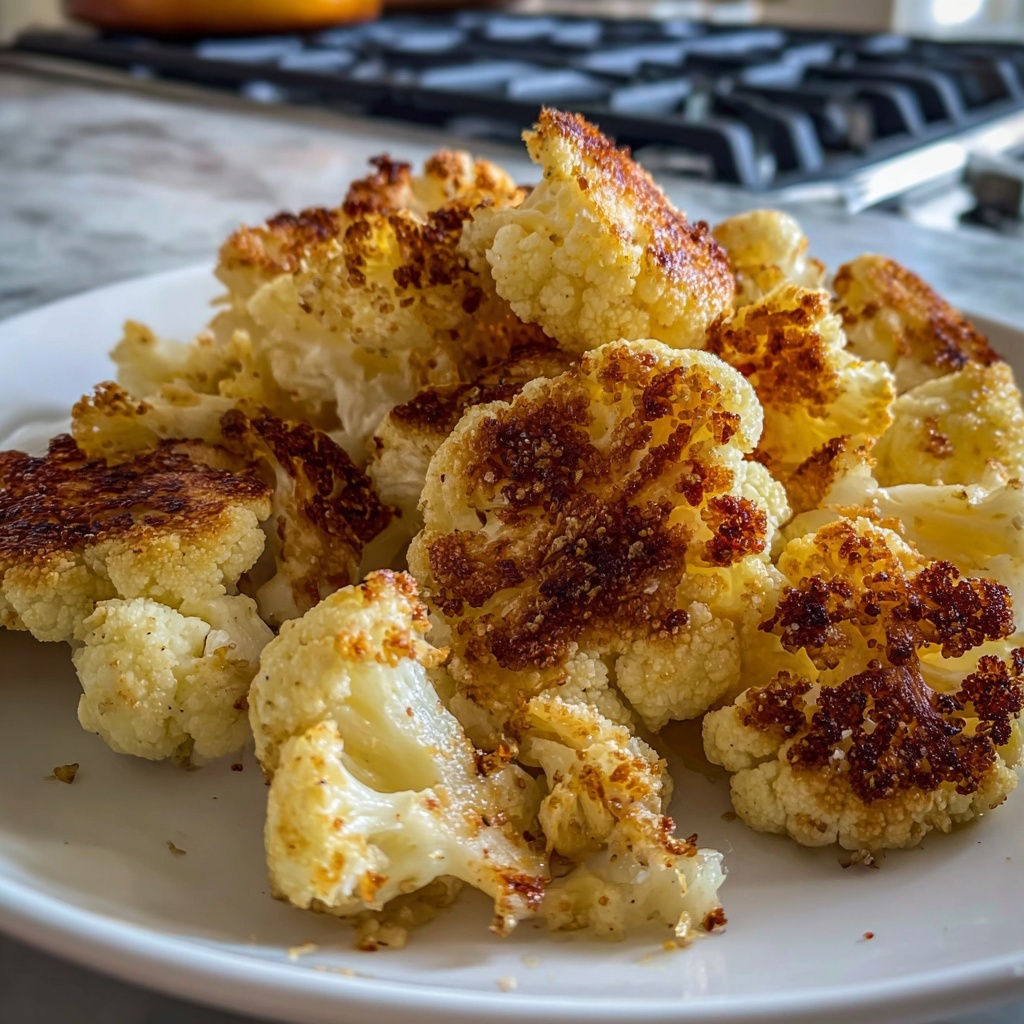 Roasted Cauliflower: 5 Comforting Steps to Deliciousness Recipe - Recipe Image