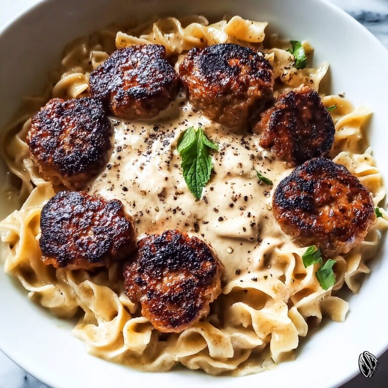 Savory Frikadeller Meat Patties with Creamy Lemon Sauce Recipe