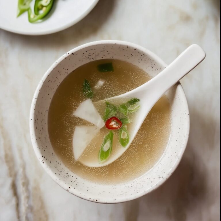 Korean Radish Soup (Kongnamul Daikon Tang) Recipe