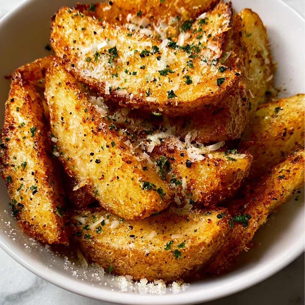 Crispy Crunchy Parmesan Potatoes Recipe - Recipe Image
