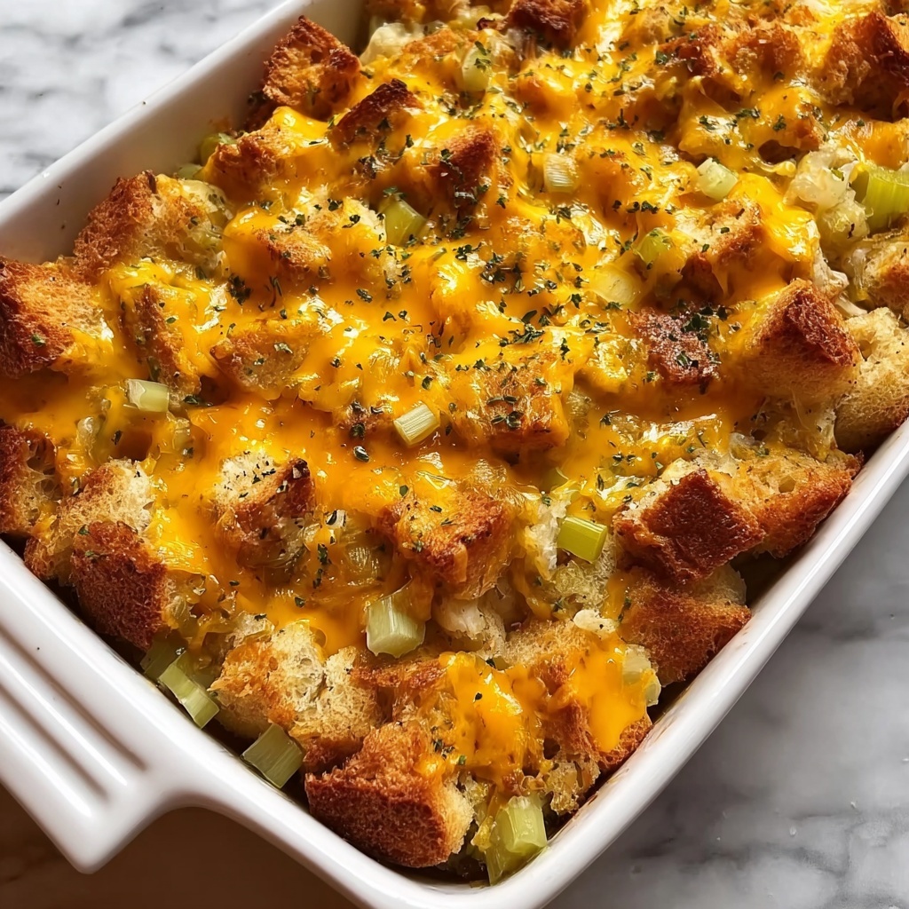 Chicken Dressing Casserole Recipe - Recipe Image