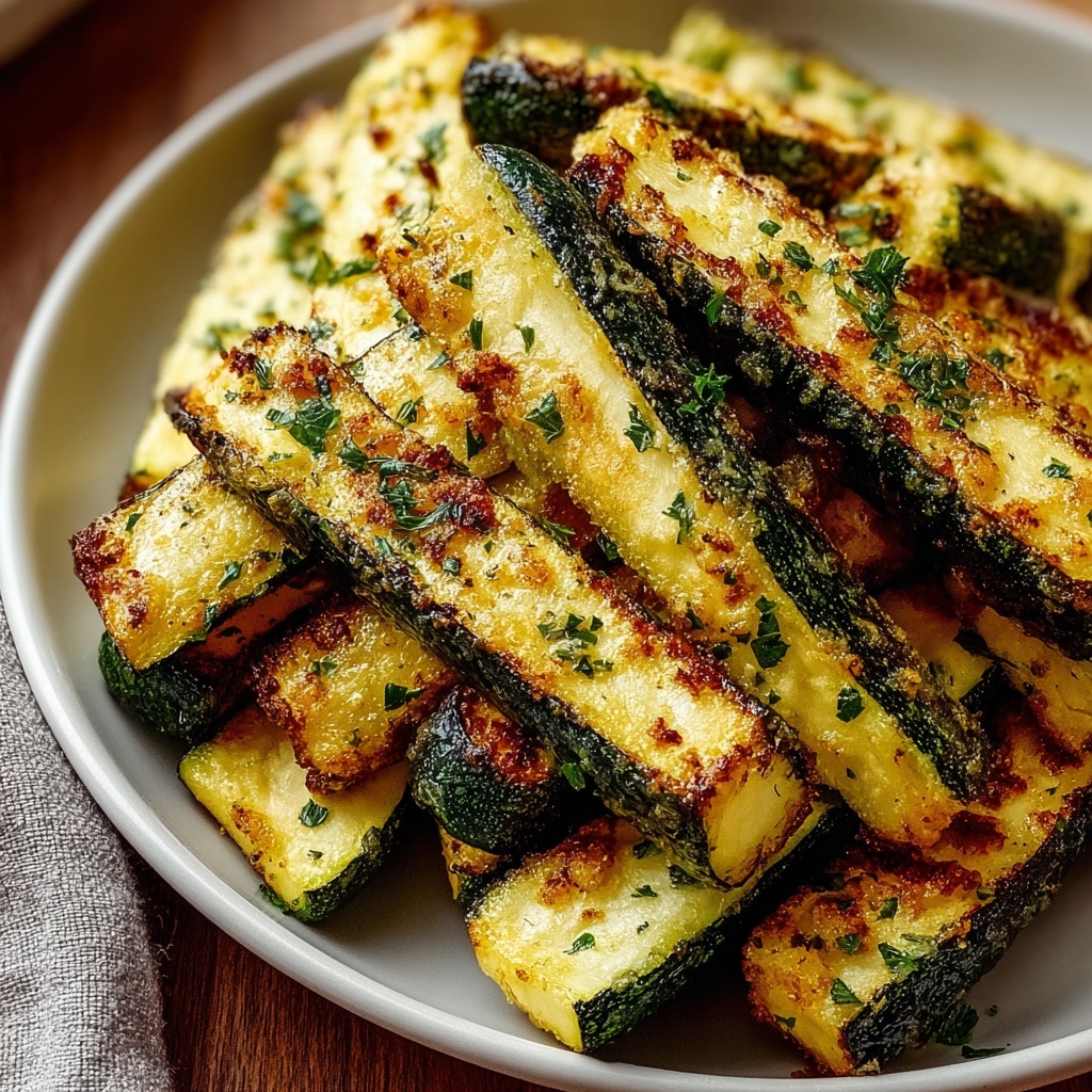 Crispy Air Fryer Zucchini: Your New Favorite Guilt-Free Snack Recipe - Recipe Image