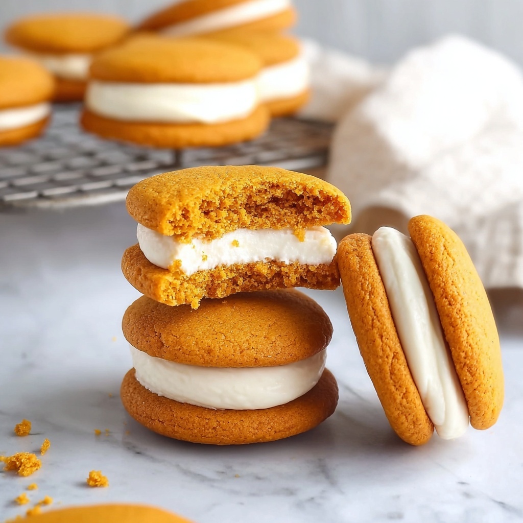 Sourdough Pumpkin Whoopie Pies with Sweet Maple Buttercream Recipe - Recipe Image