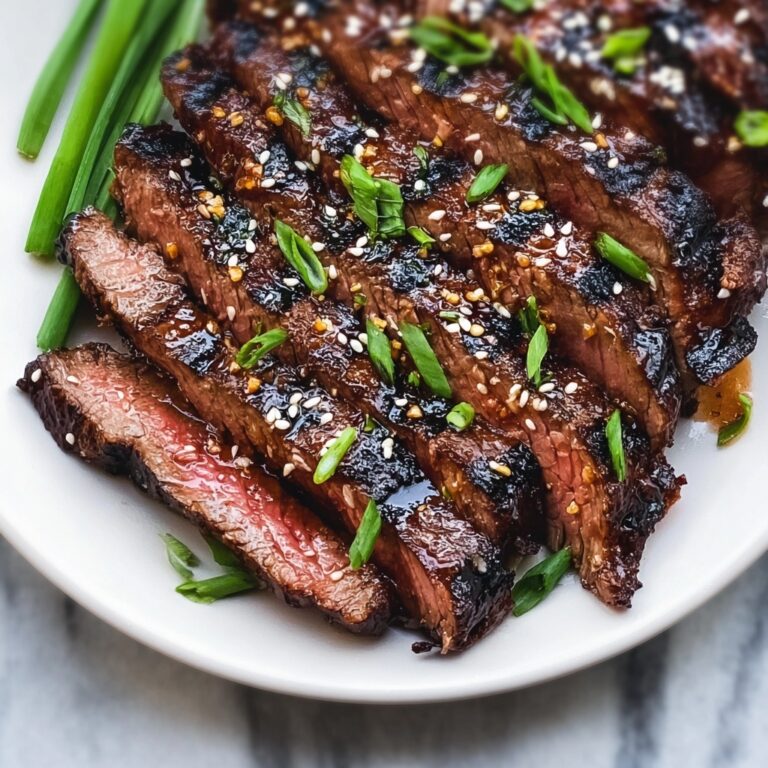 Savor the Flavor: Grilled Korean Flank Steak Recipe