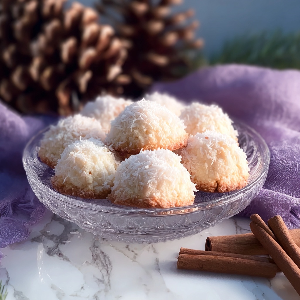 Kokosmakronen: Irresistibly Chewy Coconut Delights Recipe - Recipe Image