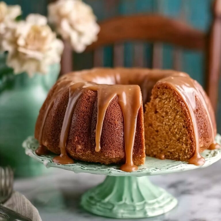 Brown Sugar Caramel Pound Cake Recipe