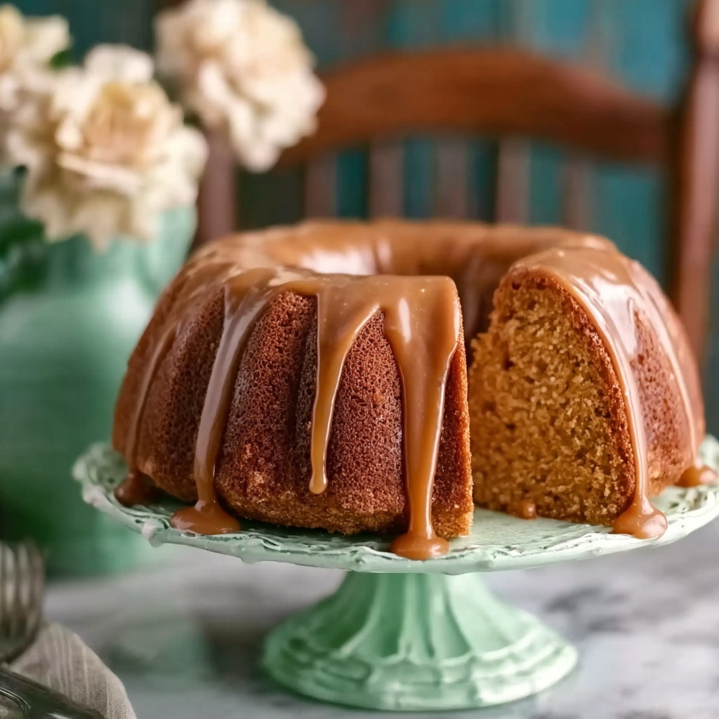 Brown Sugar Caramel Pound Cake Recipe - Recipe Image