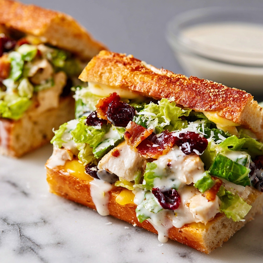 Chicken Caesar Salad with Garlic Bread Recipe - Recipe Image