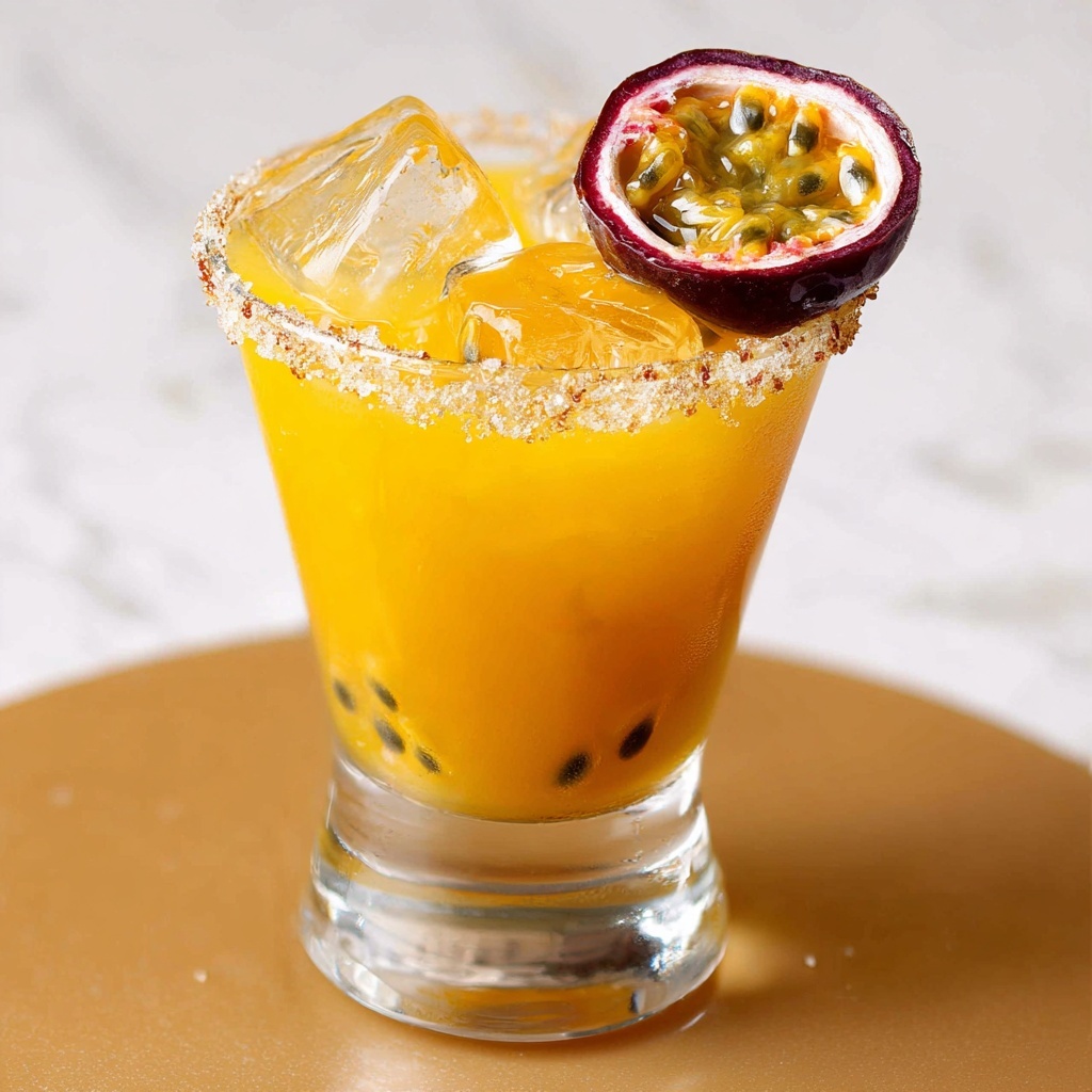 Passion Fruit Margarita Recipe - Recipe Image