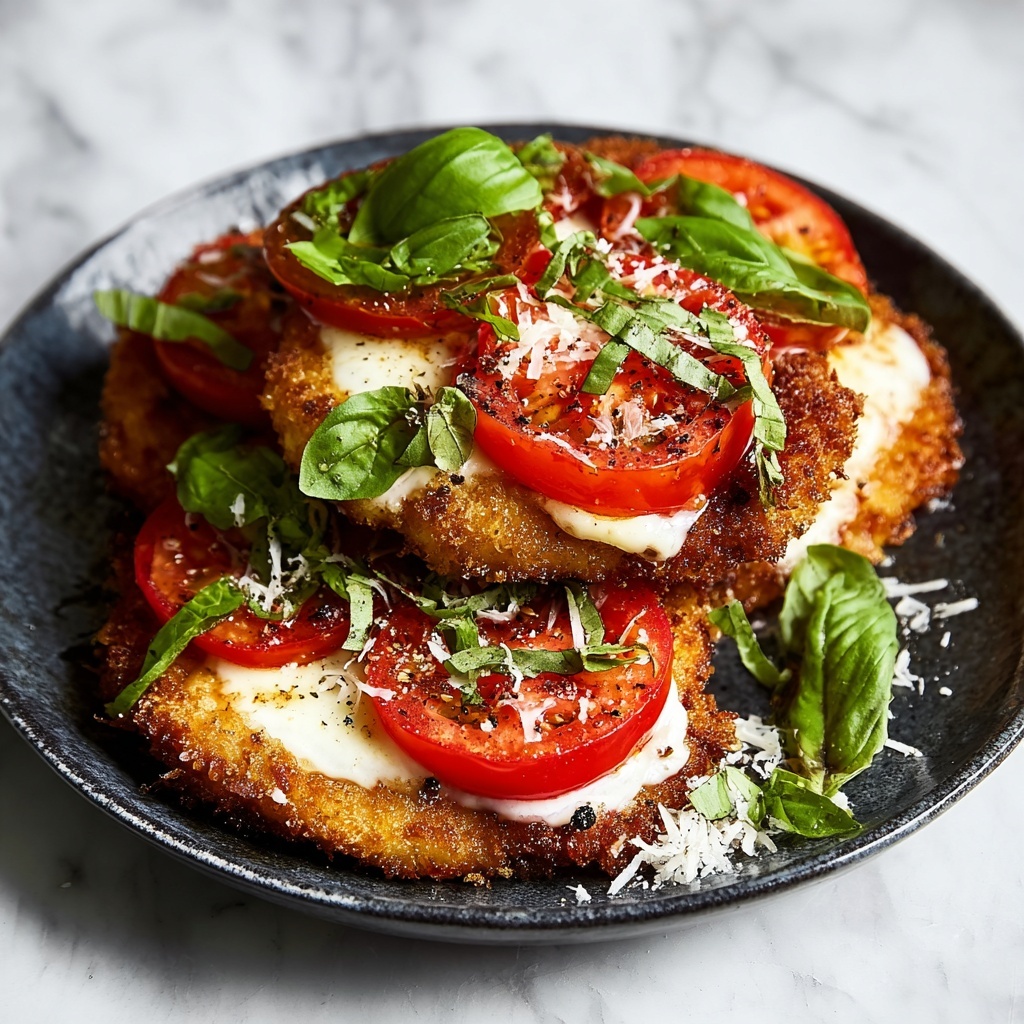Crispy Chicken Caprese Recipe - Recipe Image