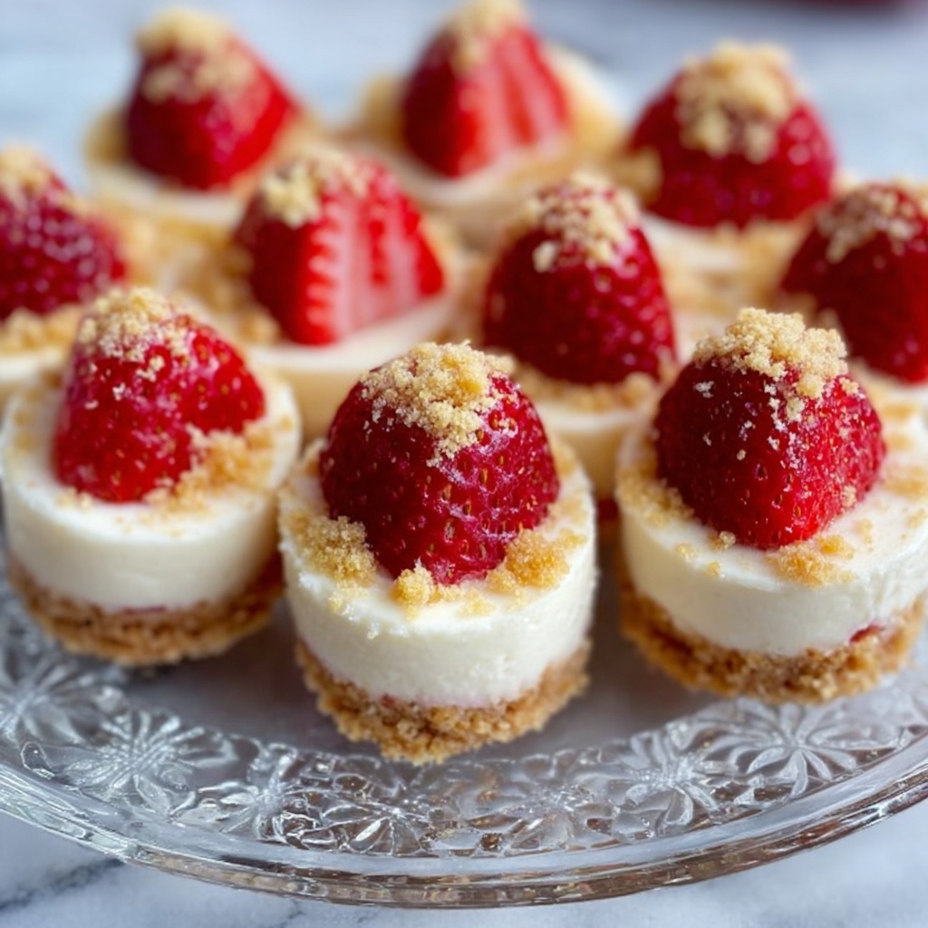 Cheesecake Deviled Strawberries Recipe - Recipe Image
