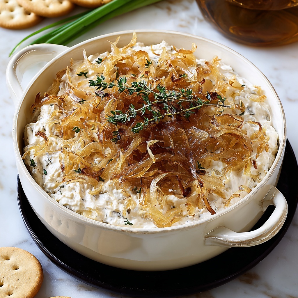 Creamy French Onion Dip Recipe - Recipe Image