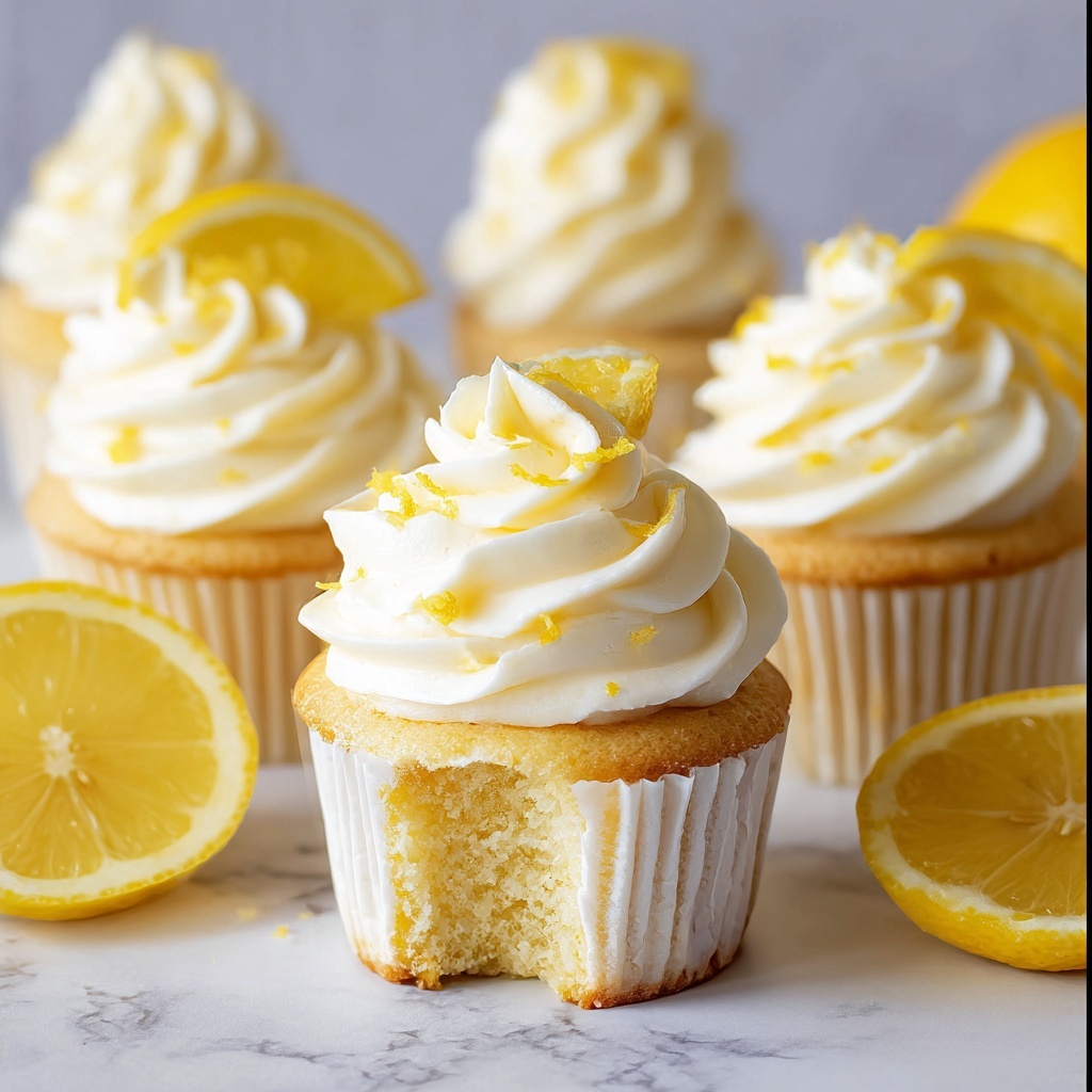 Lemon Cupcakes Recipe - Recipe Image