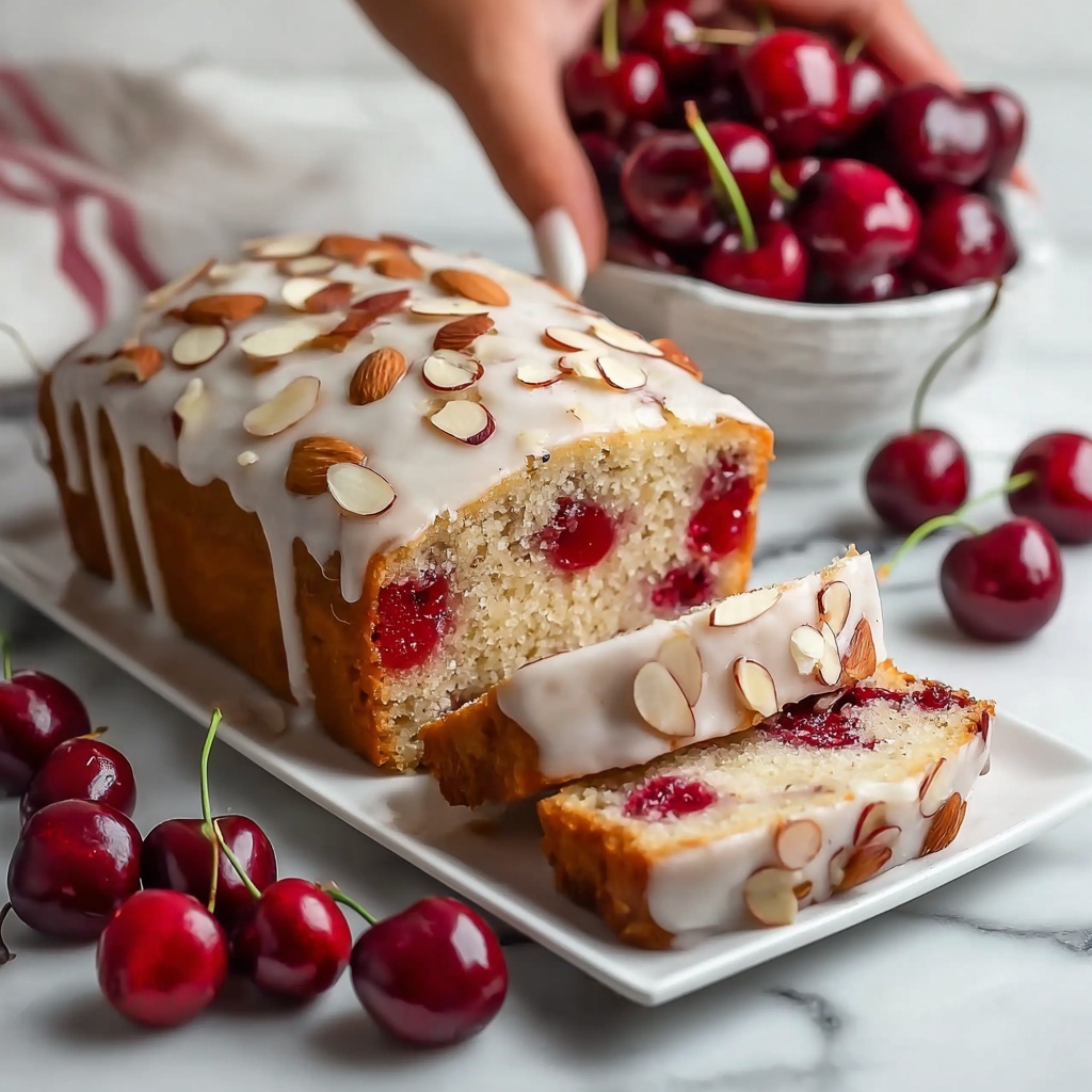 Gluten-Free Almond Cherry Bread Recipe - Recipe Image