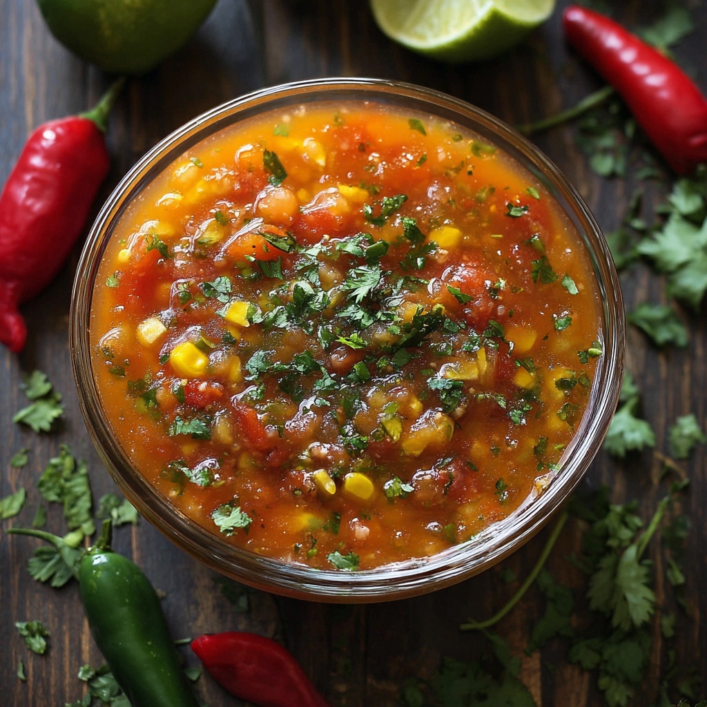 Roasted Mango Habanero Salsa Recipe - Recipe Image