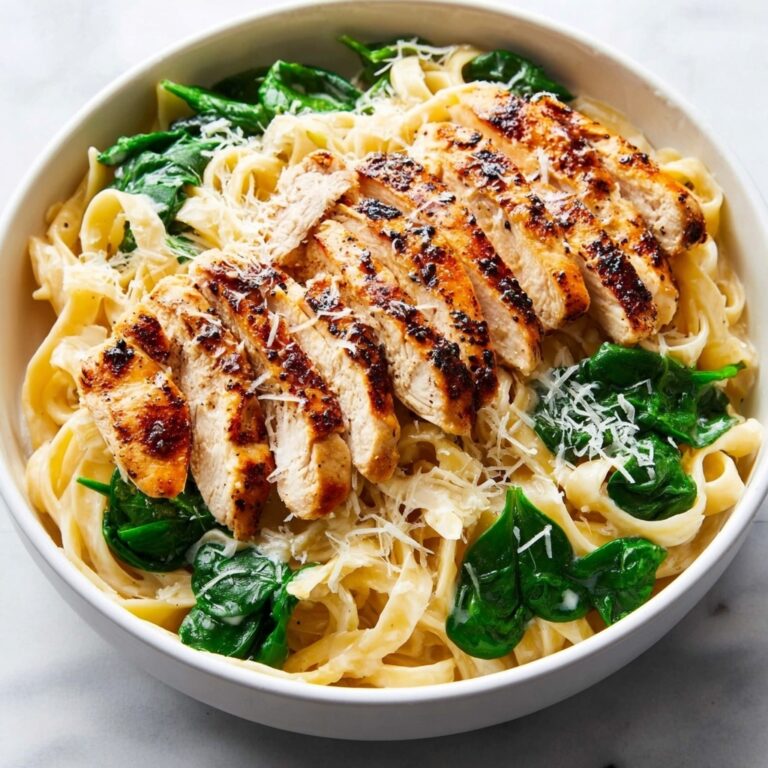 Creamy Chicken Florentine Pasta Recipe