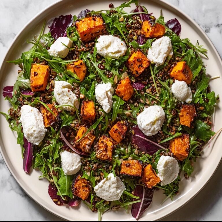Roasted Sweet Potato Goat Cheese Salad Recipe