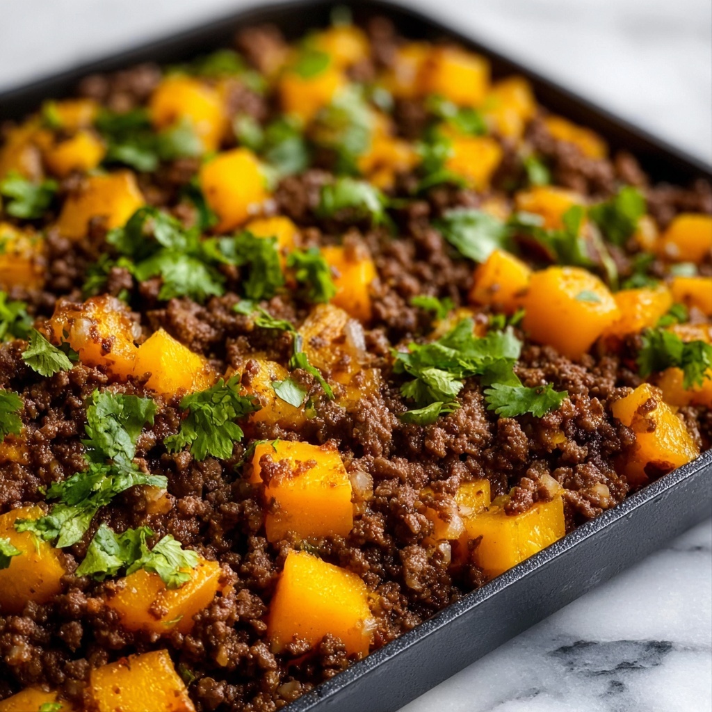 Ground Beef Sweet Potato Skillet Recipe - Recipe Image