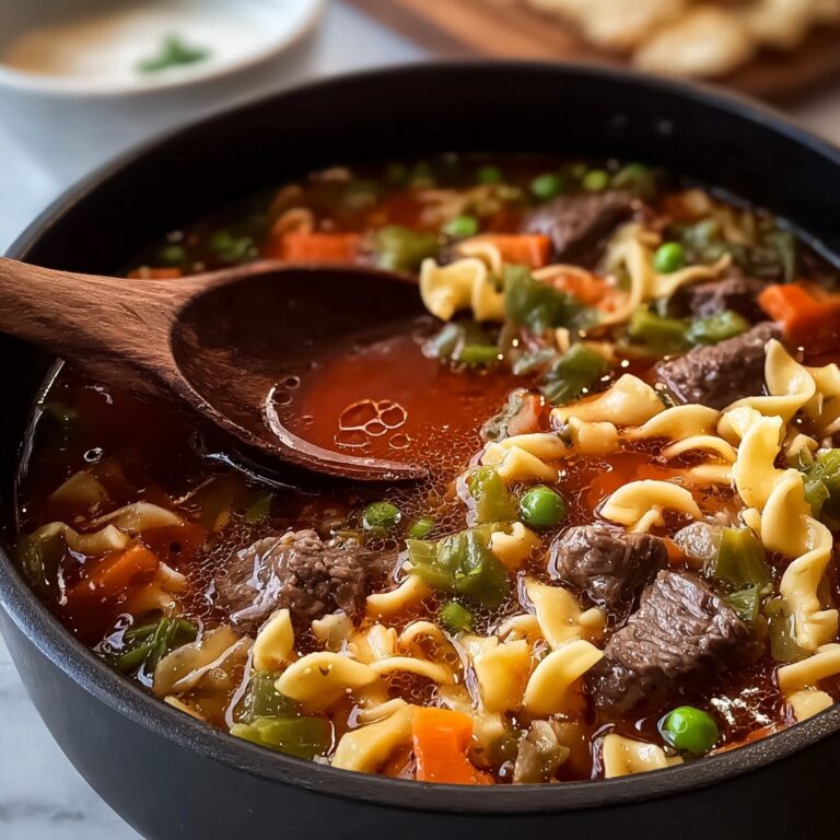 Vegetable Beef Noodle Soup Recipe