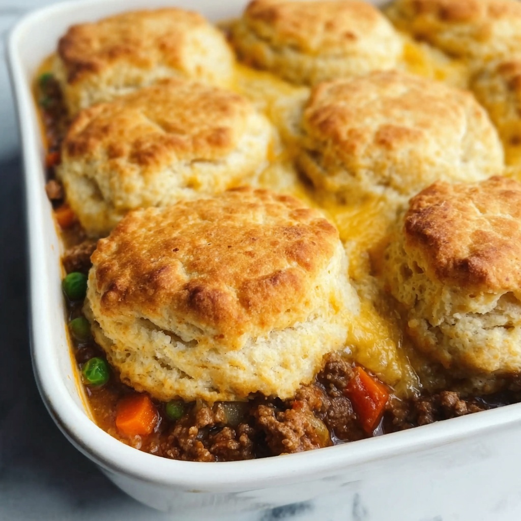 Chicken and Biscuit Casserole Recipe - Recipe Image