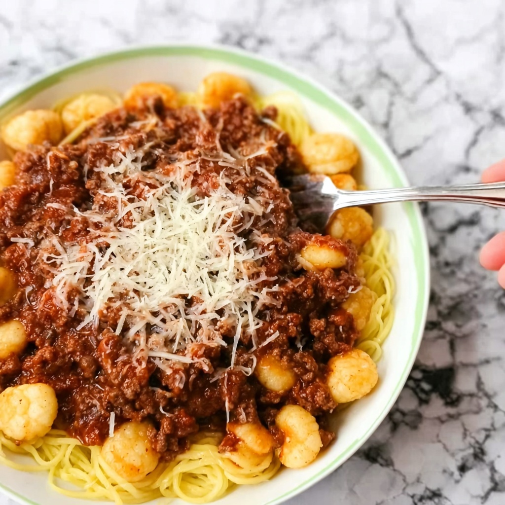 Gnocchi Bolognese Recipe - Recipe Image