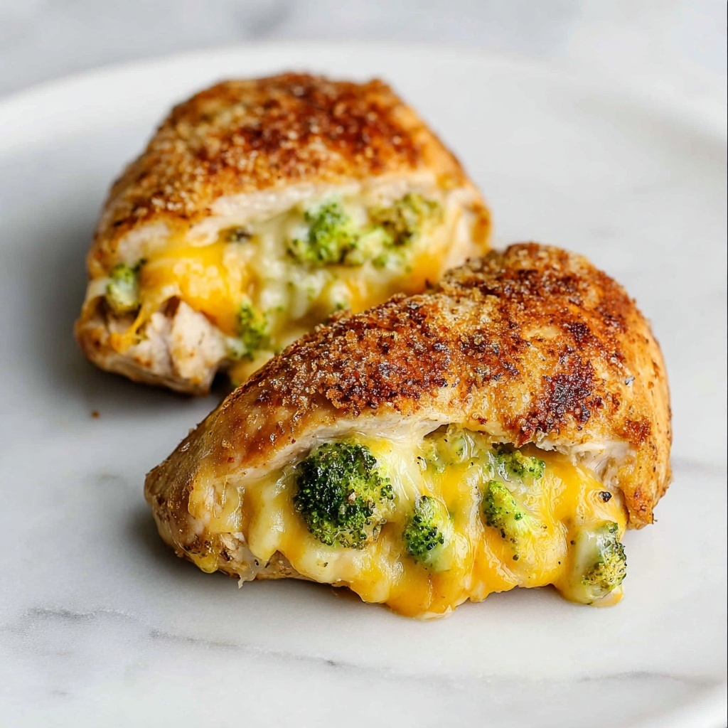 Broccoli Cheddar Stuffed Chicken Breast Recipe - Recipe Image
