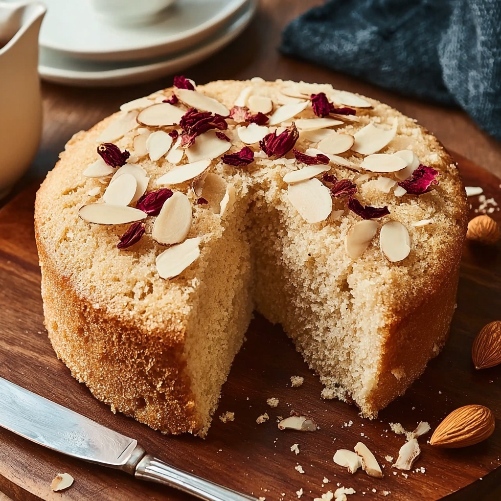 Eggless Goan Mawa Cake Recipe - Recipe Image