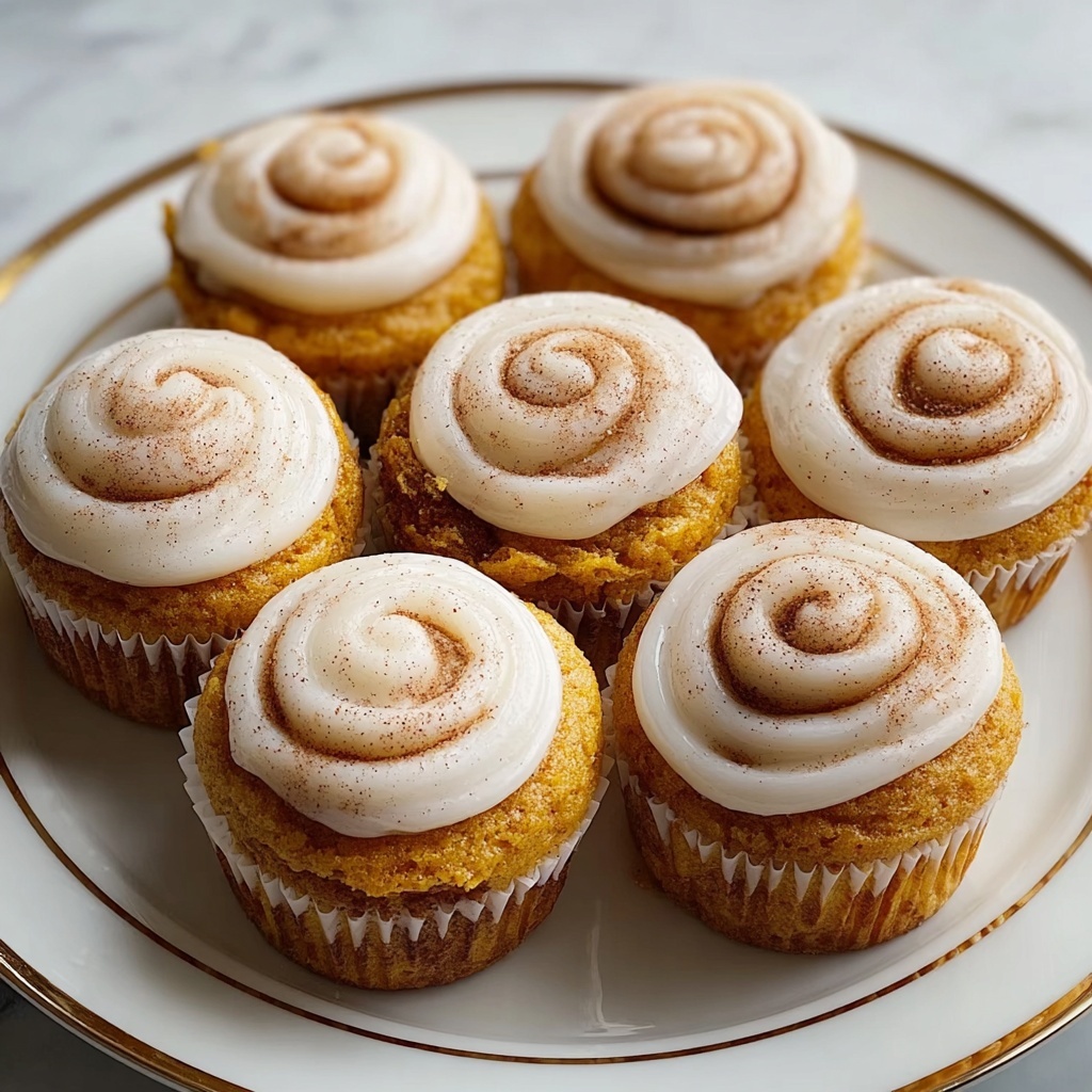 Cinnamon Roll Pumpkin Muffins for Cozy Fall Mornings Recipe - Recipe Image