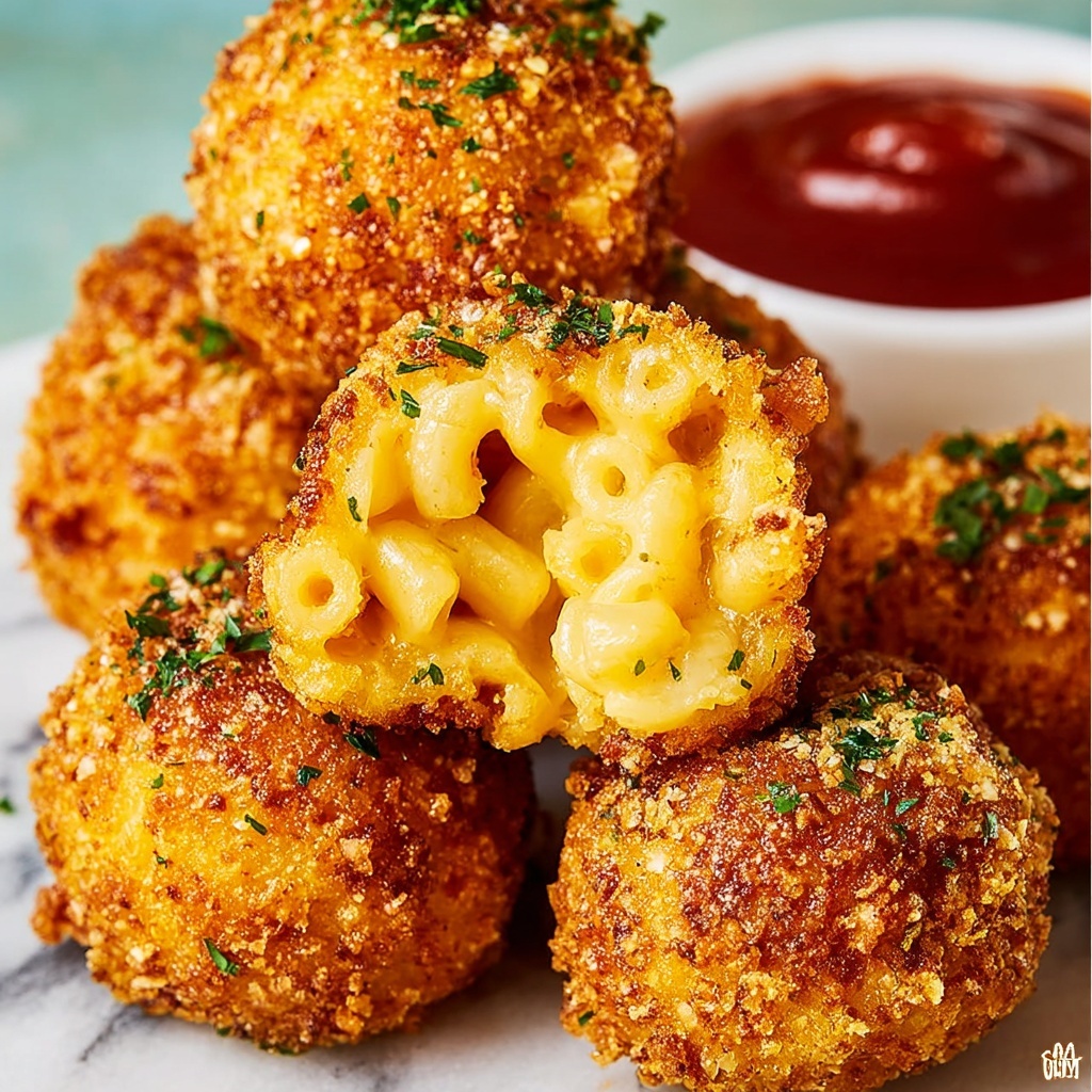 Crispy Baked Mac and Cheese Bites Recipe - Recipe Image