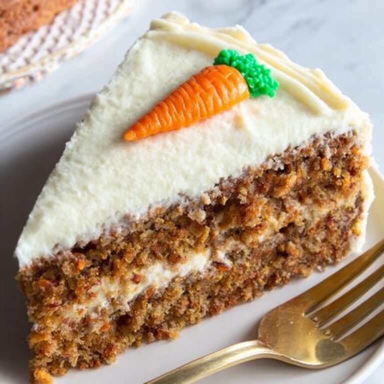 Carrot Cake Pie with Cream Cheese Frosting and Carrot Decor Recipe