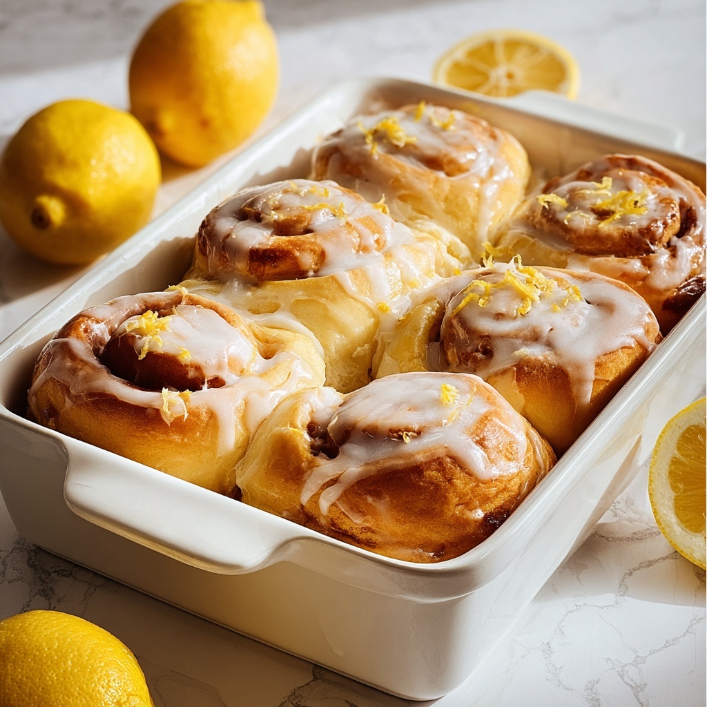Lemon Rolls Recipe - Recipe Image