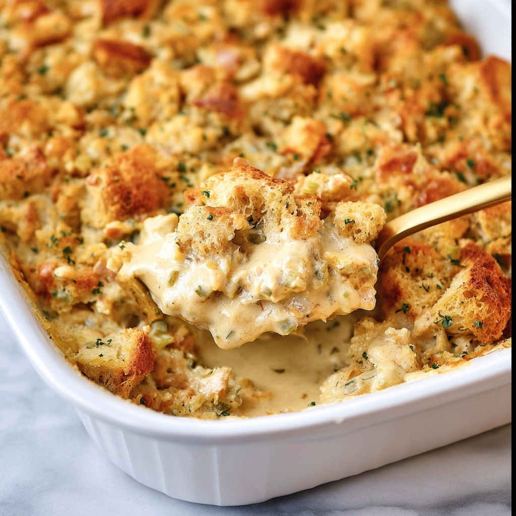 Chicken & Stuffing Bake Recipe - Recipe Image